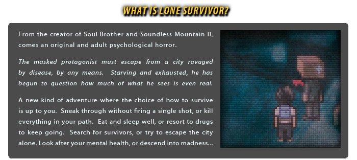 WHAT IS LONE SURVIVOR?